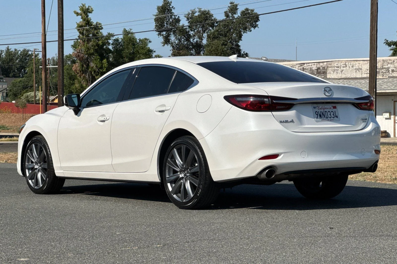 Used 2021 Snowflake White Pearl Mazda Grand Touring image 7