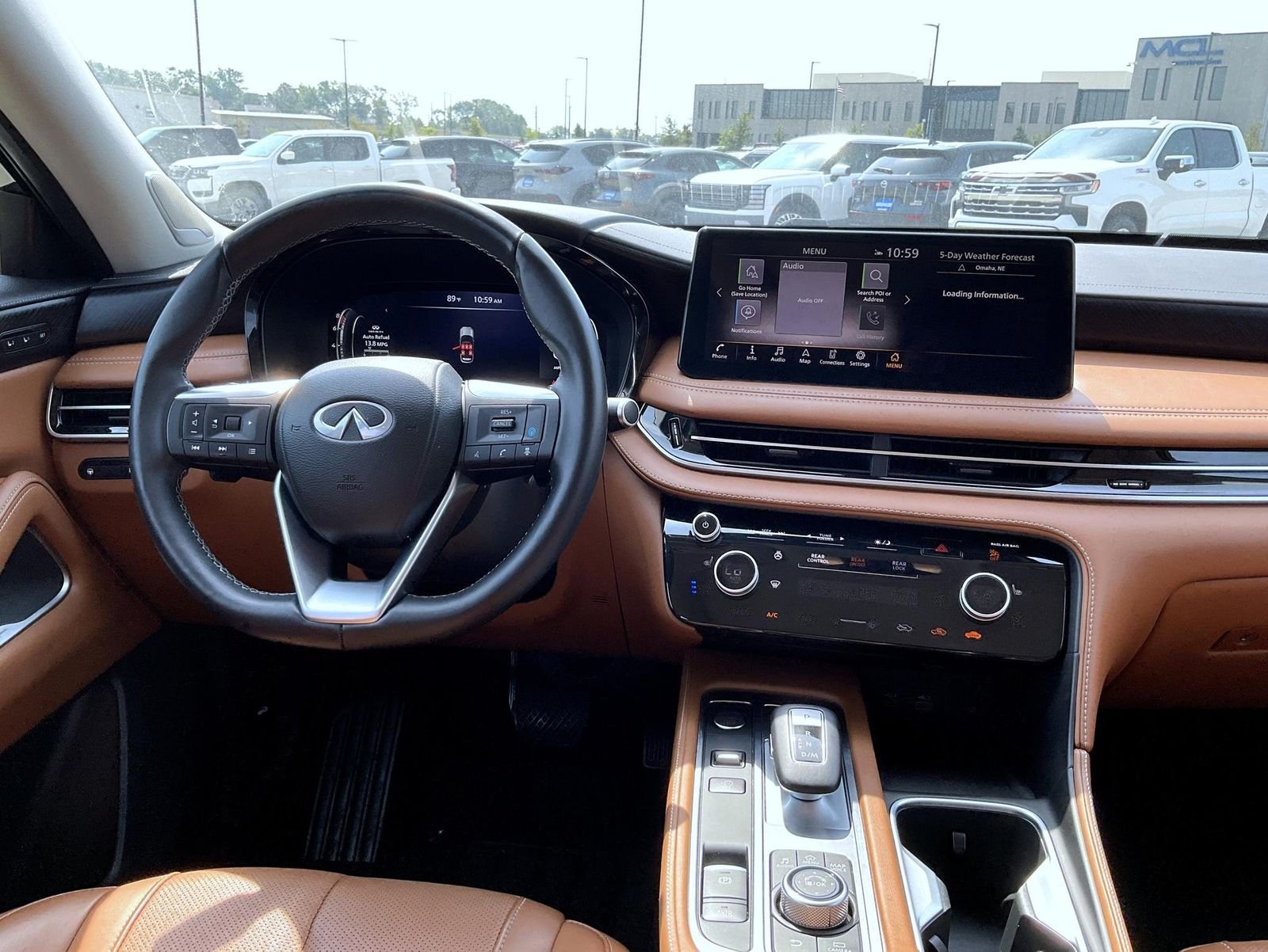 Used 2023 Black INFINITI Sensory image 14