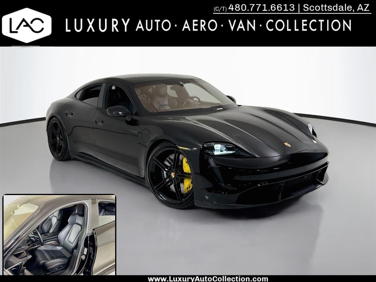 Used 2021 Black Porsche Turbo S | $195k MSRP | Premium Pkg | Heated GT Steering Wheel image 1