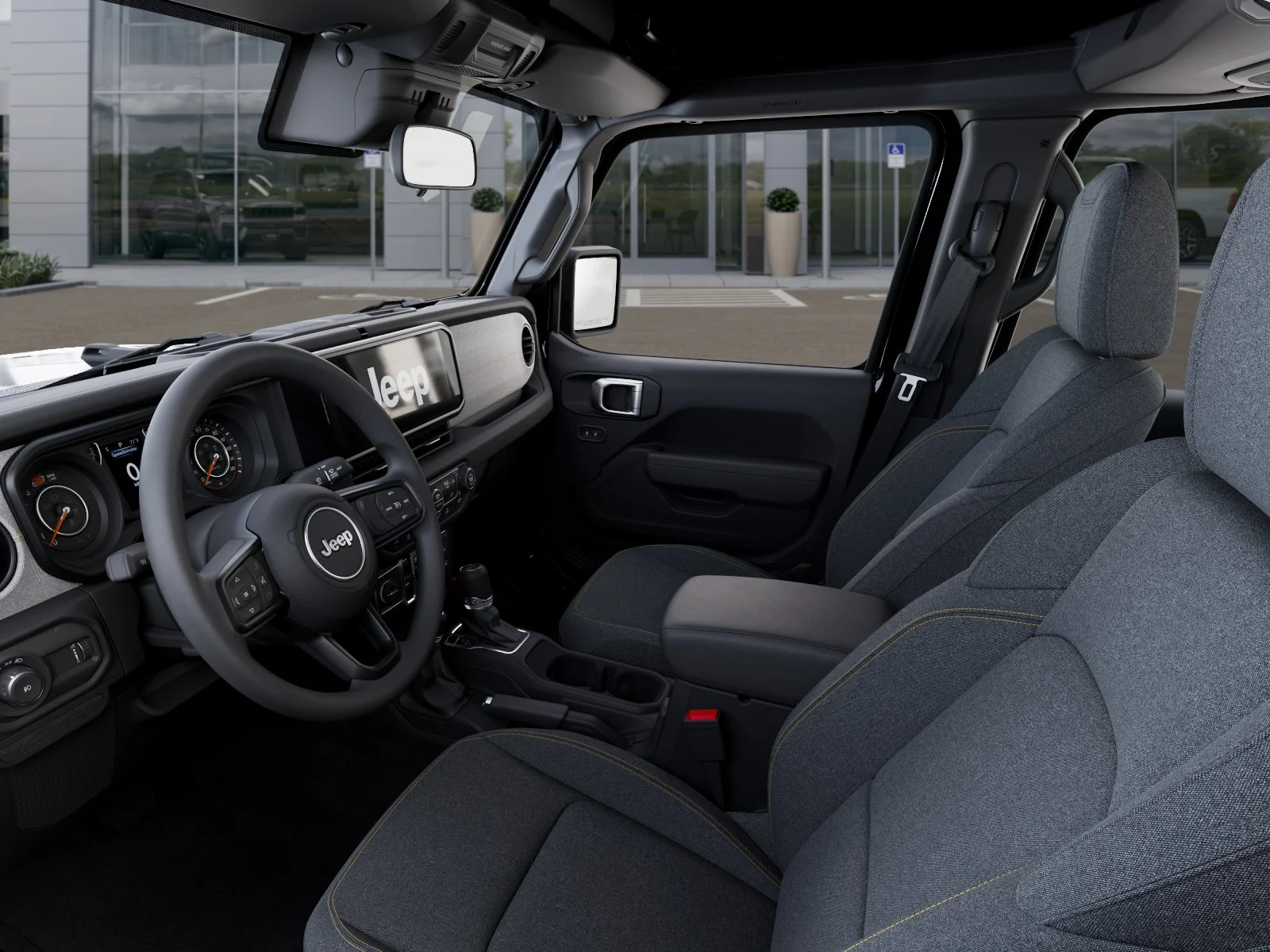 New 2026 Black Clear-Coat Exterior Paint Jeep Sport image 54