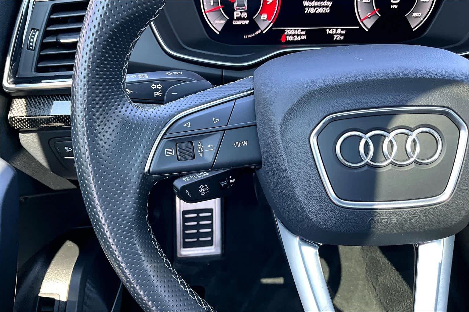 Used 2023 Mythos Black Metallic Audi Premium Plus image 23
