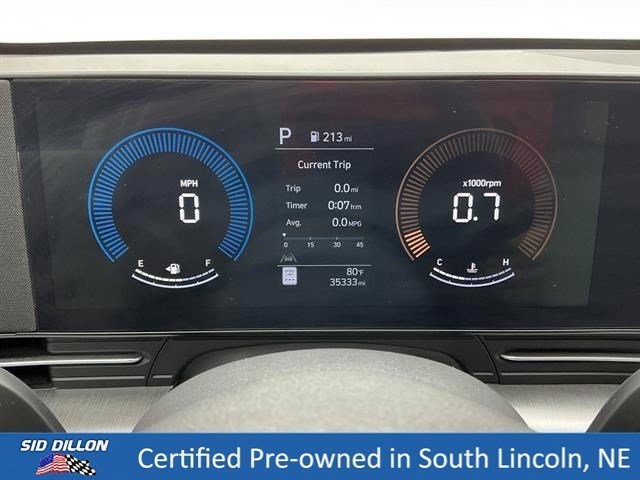 Used 2024 Ecotronic Gray Pearl Hyundai SEL image 11