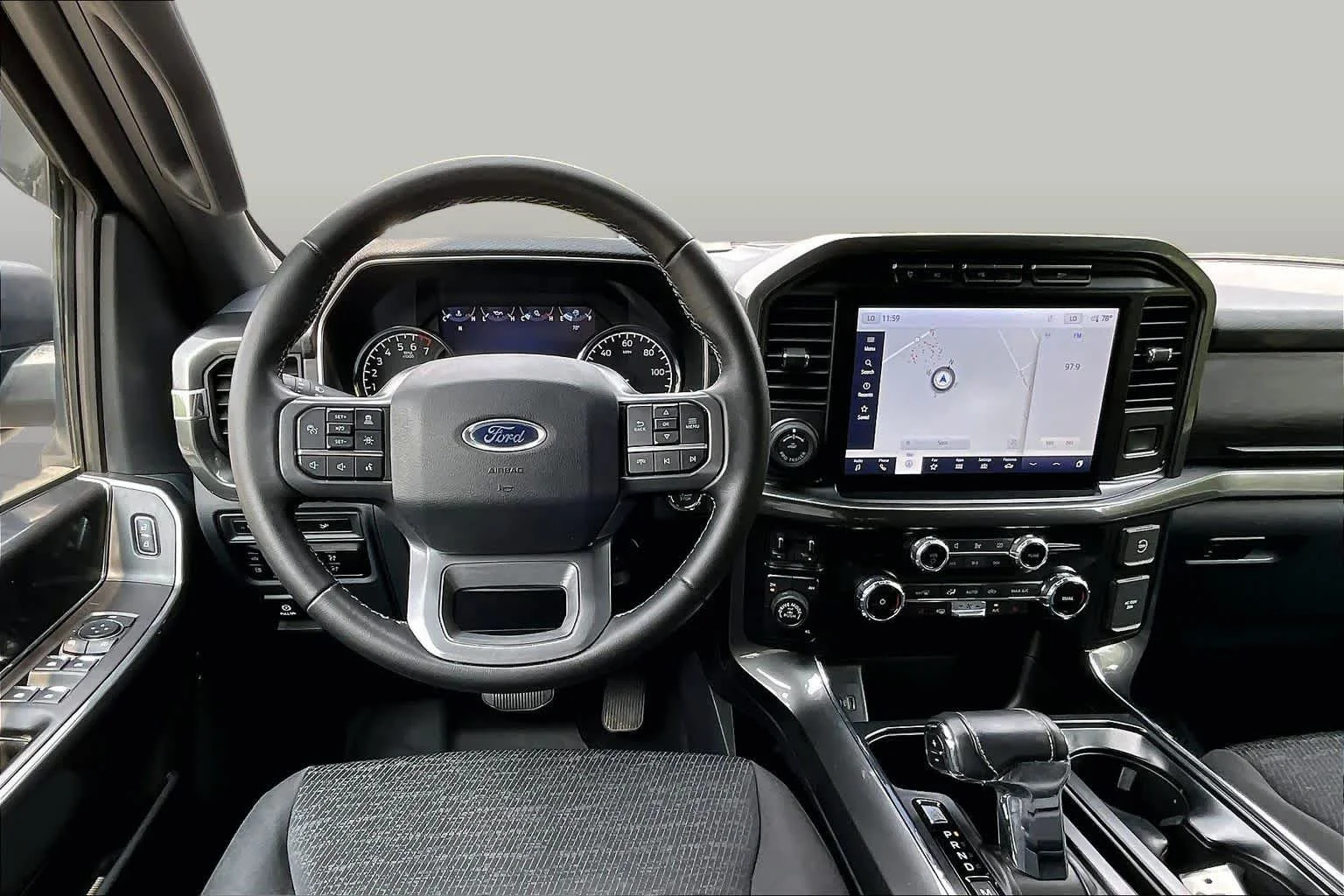 Certified Used 2023 Agate Black Metallic Ford XLT image 6