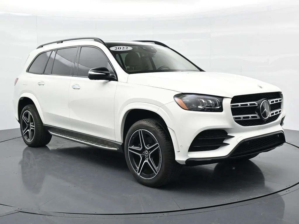 Used 2022 White Mercedes-Benz GLS 450 image 9