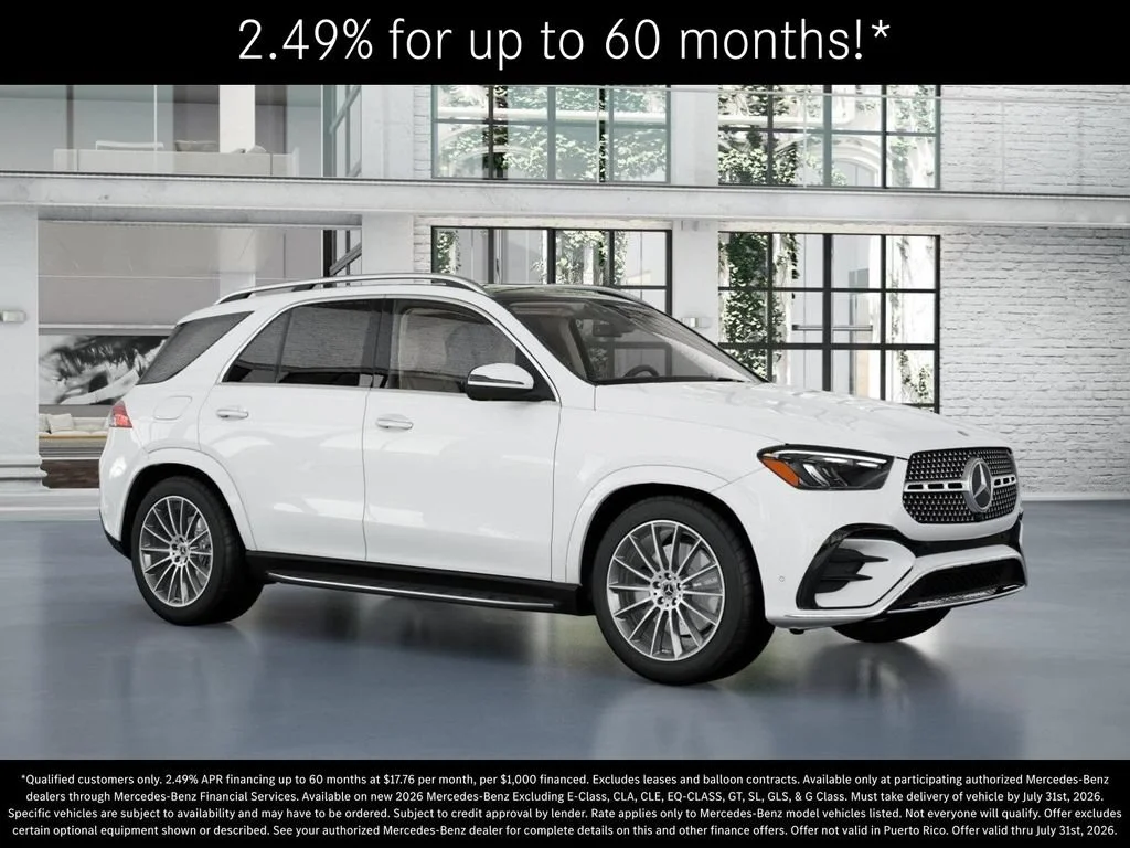 New 2026 Polar White Mercedes-Benz GLE 350 image 54