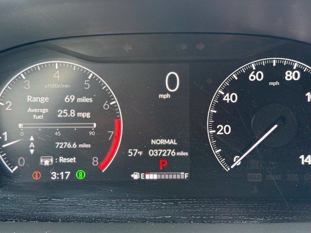Used 2025 Gray Metallic Honda EX image 14