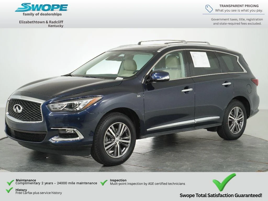 Used 2020 Hermosa Blue INFINITI LUXE image 7