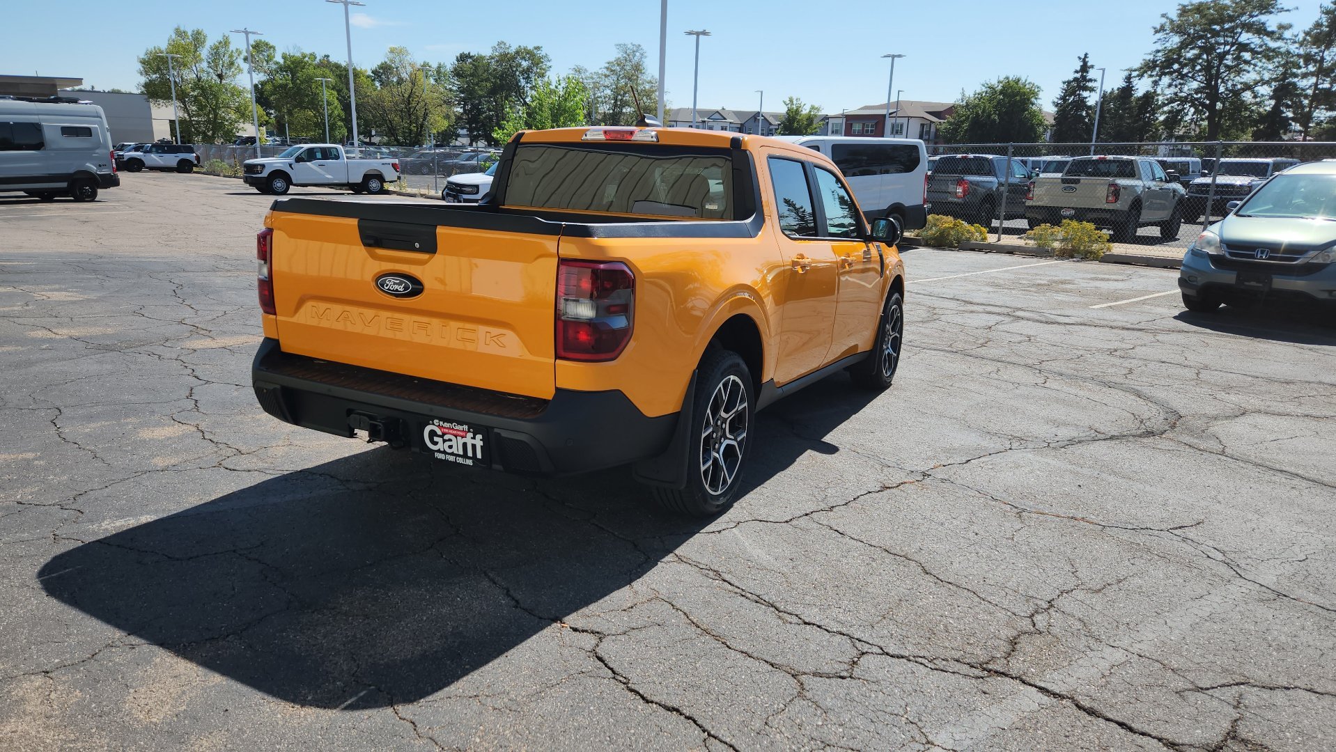 New 2026 Orange Fury Metallic Tri-Coat Ford LARIAT image 6