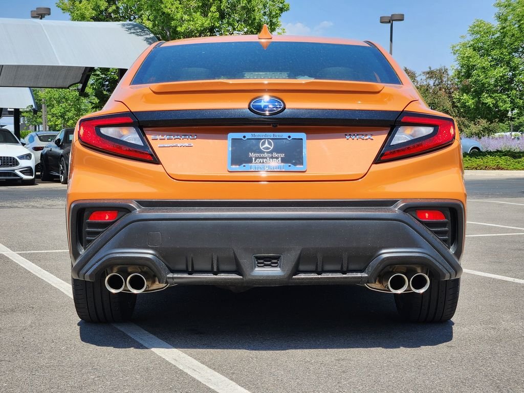 Used 2023 Solar Orange Pearl Subaru Premium image 7