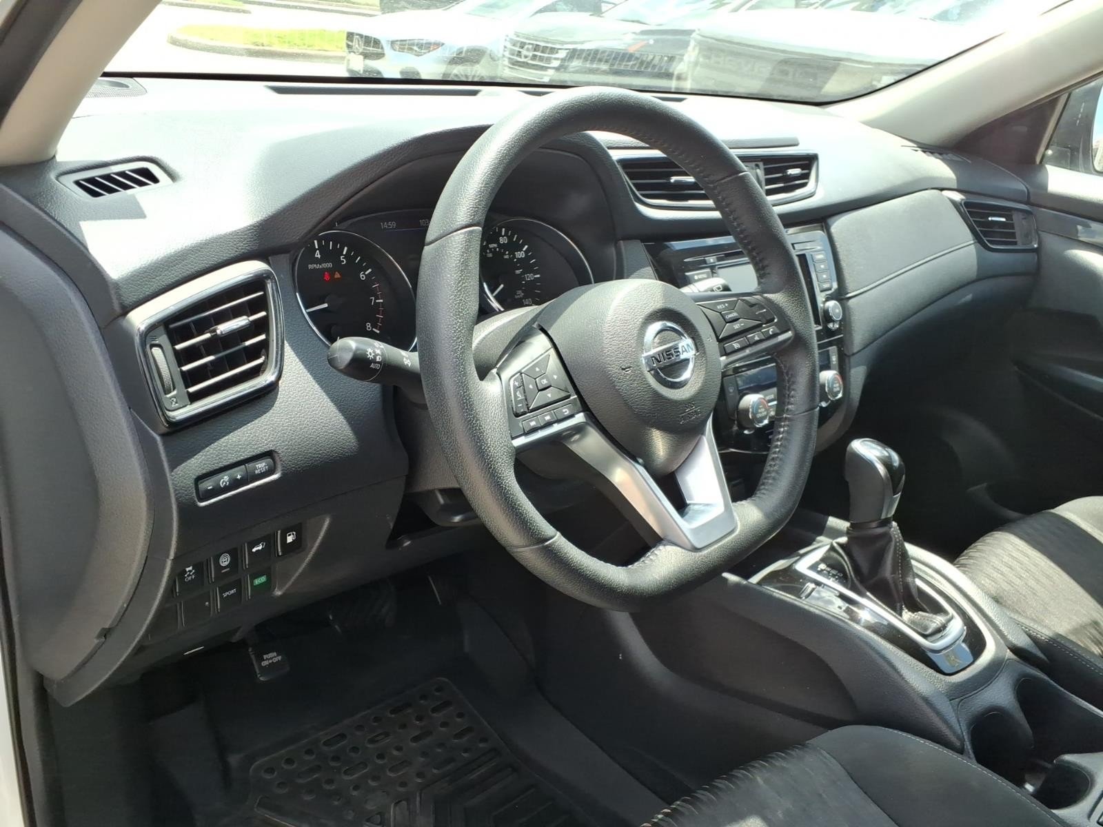 2019 Nissan Rogue SV White at Ron Craft Chevrolet Cadillac
