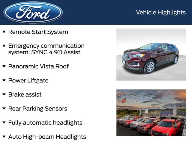 Used 2023 Red Ford SEL image 8