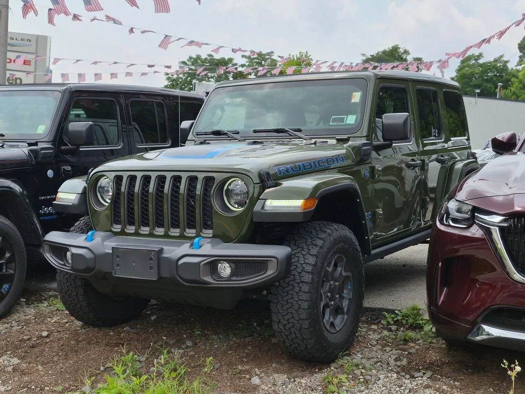 Used 2023 Green Jeep Rubicon 4xe image 2