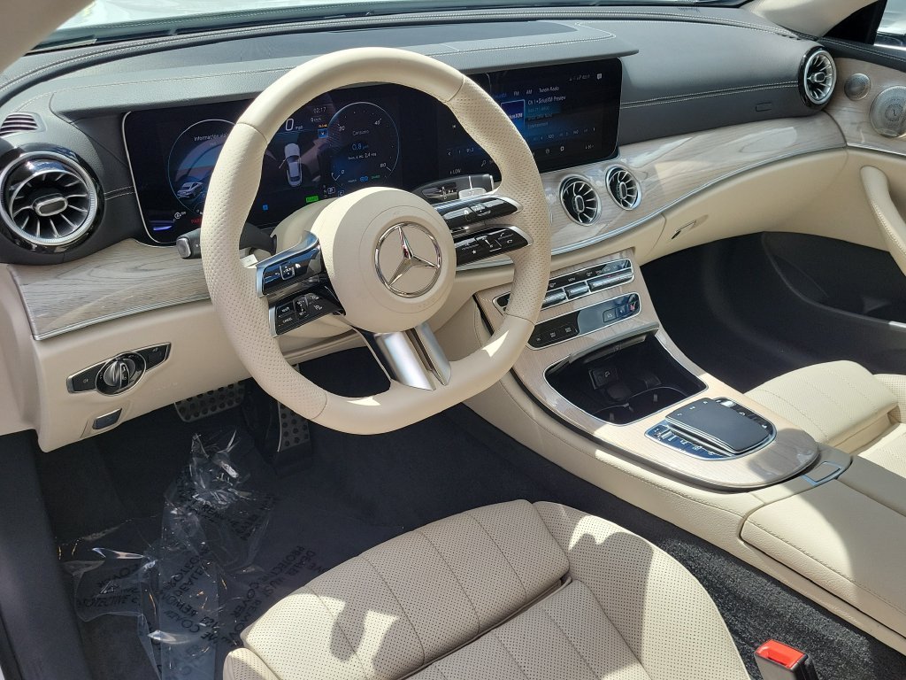 Certified Used 2023 MANUFAKTUR Moonlight White Mercedes-Benz E 450 image 11