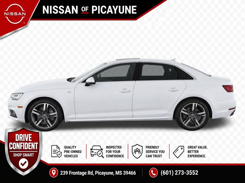 Used 2018 Audi A4 Premium Plus with VIN WAULMAF46JA141908 for sale in Picayune, MS