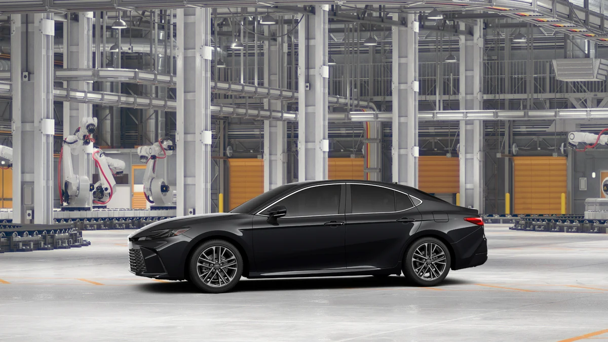 New 2027 Midnight Black Metallic Toyota XLE image 3