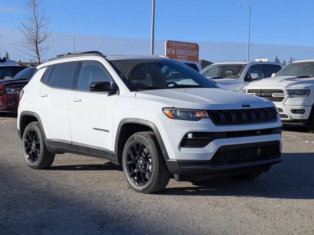New 2026 White Jeep North - - 4x4 - Altitude Special Edition - 18Black Wheels & More! image 2