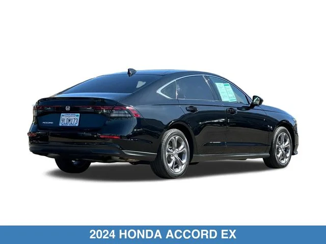 Used 2024 Black Honda EX image 6