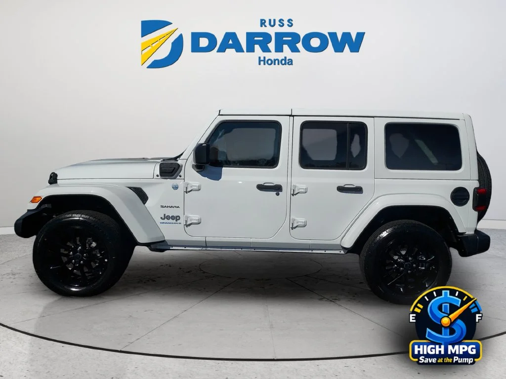 Used 2024 White Jeep Sahara 4xe image 2