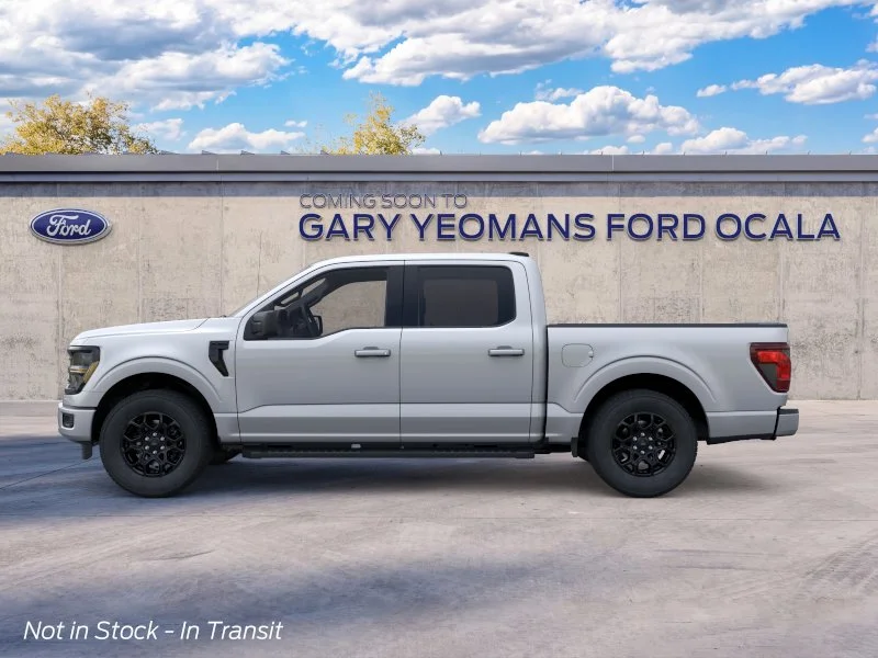 New 2026 Iconic Silver Metallic Ford XLT image 3