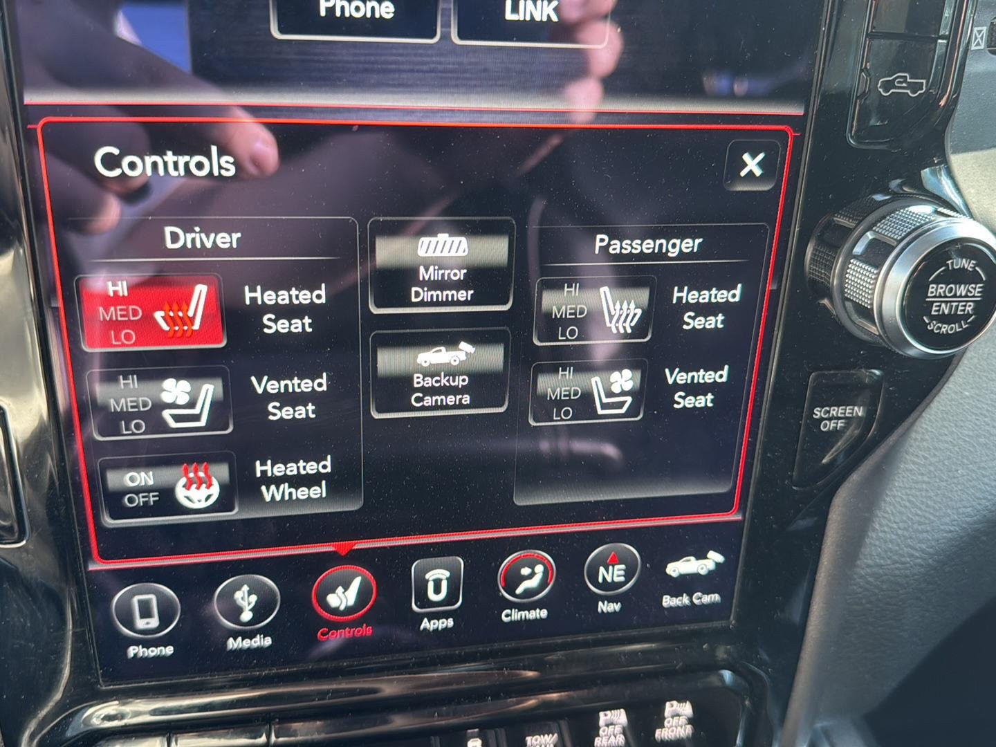 Used 2021 Patriot Blue Pearlcoat Ram Laramie image 17