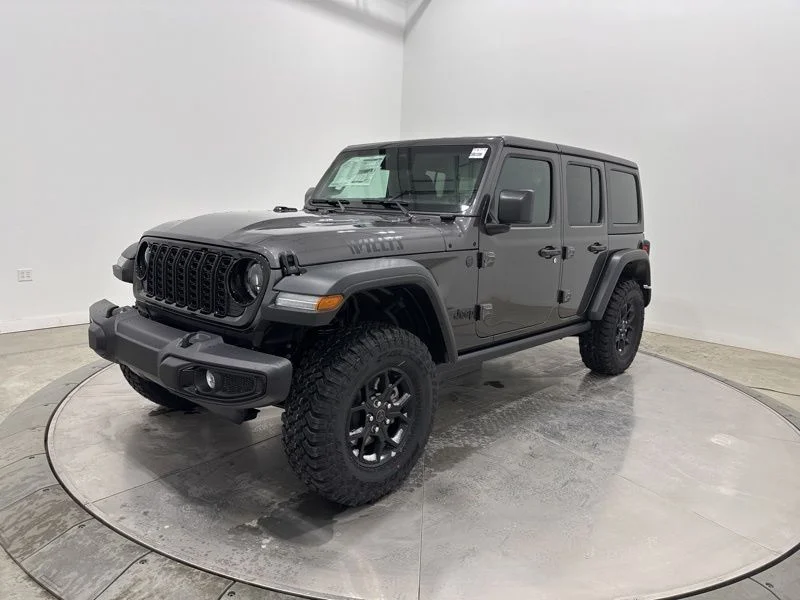 New 2026 Granite Crystal Metallic Clear-Coat Exterior Paint Jeep Willys image 3
