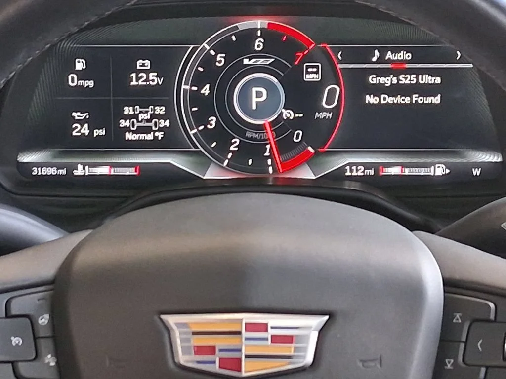 Used 2024 Summit White Cadillac V-Series image 12