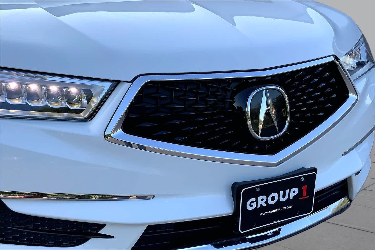 Used 2020 Platinum White Pearl Acura w/Technology Pkg image 28