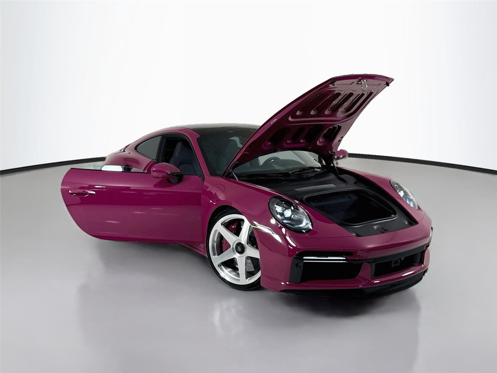 Used 2024 Ruby Star Neo Porsche Turbo S | PCCBs | Front Lift | $60k in options | 21 /22 AG Lux Wheel Setup image 43