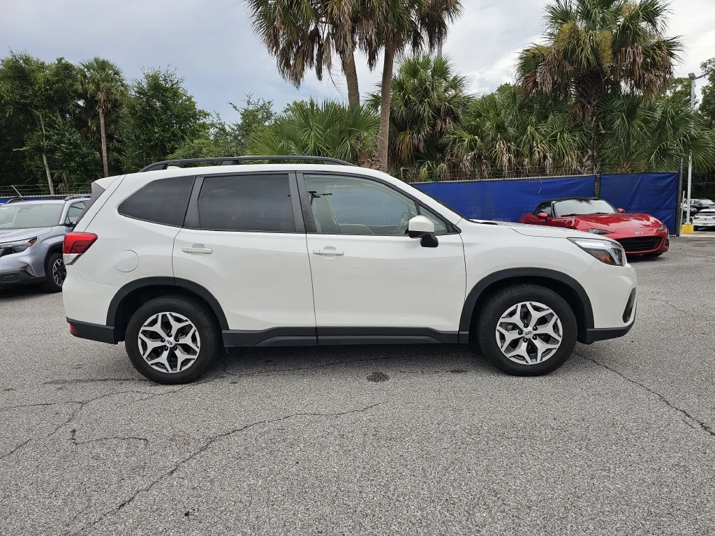 Certified Used 2021 White Subaru Premium image 2
