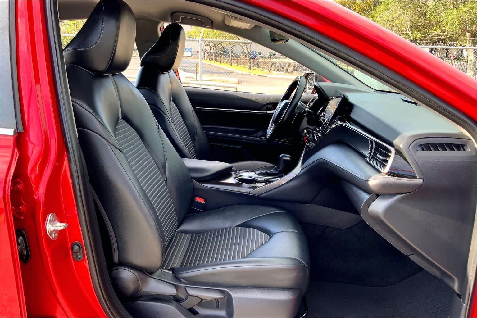 Used 2023 Supersonic Red Toyota SE image 9