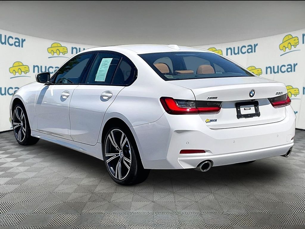 Used 2023 Mineral White Metallic BMW 330i xDrive image 4