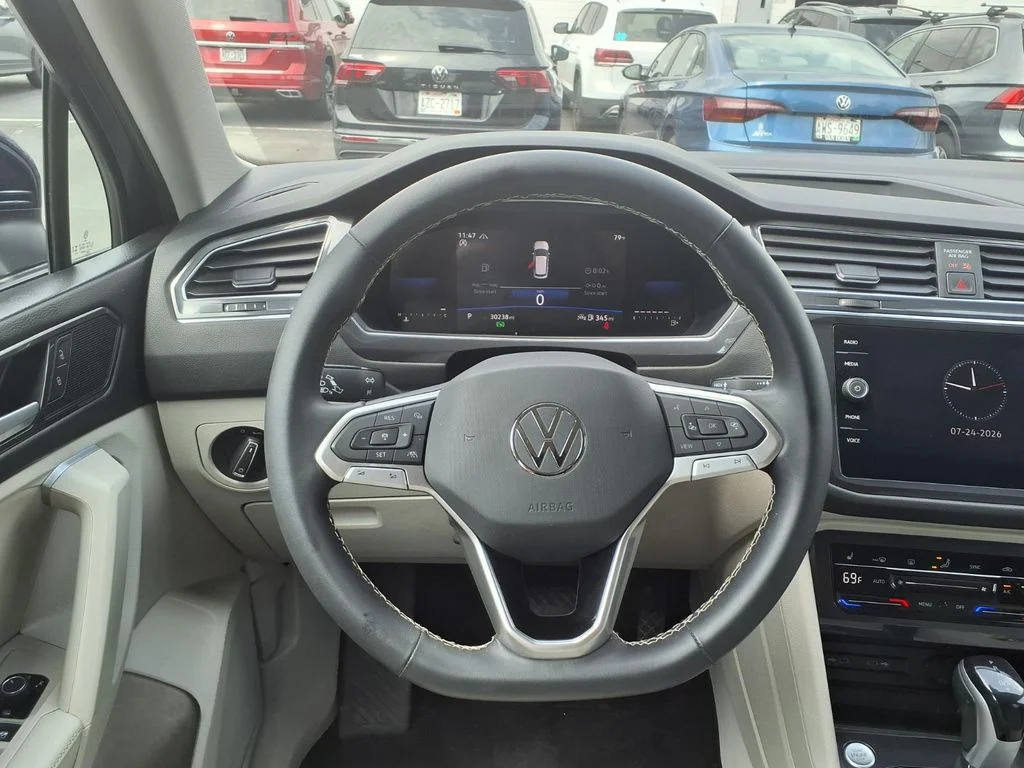 Certified Used 2023 Atlantic Blue Metallic Volkswagen 2.0T SE image 16