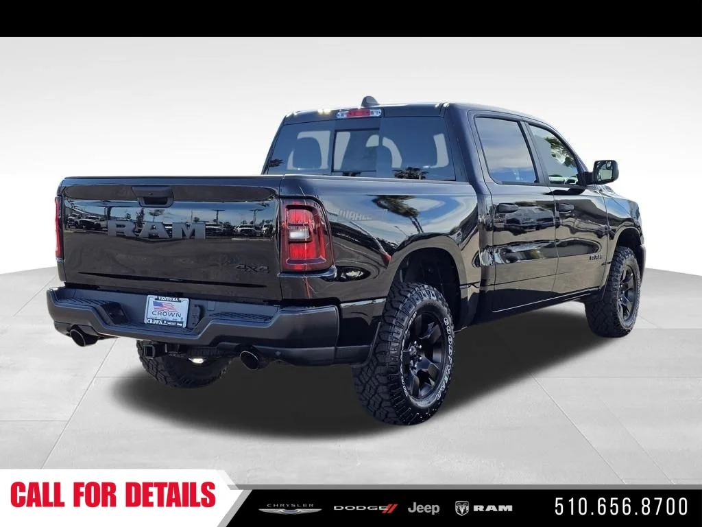 New 2026 Diamond Black Crystal Pearl-Coat Exterior Paint RAM Warlock image 5