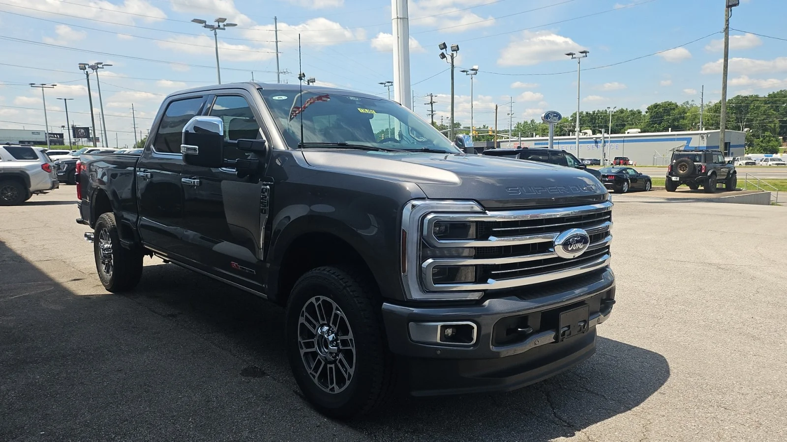 New 2026 Carbonized Gray Metallic Ford Platinum 4WD image 6