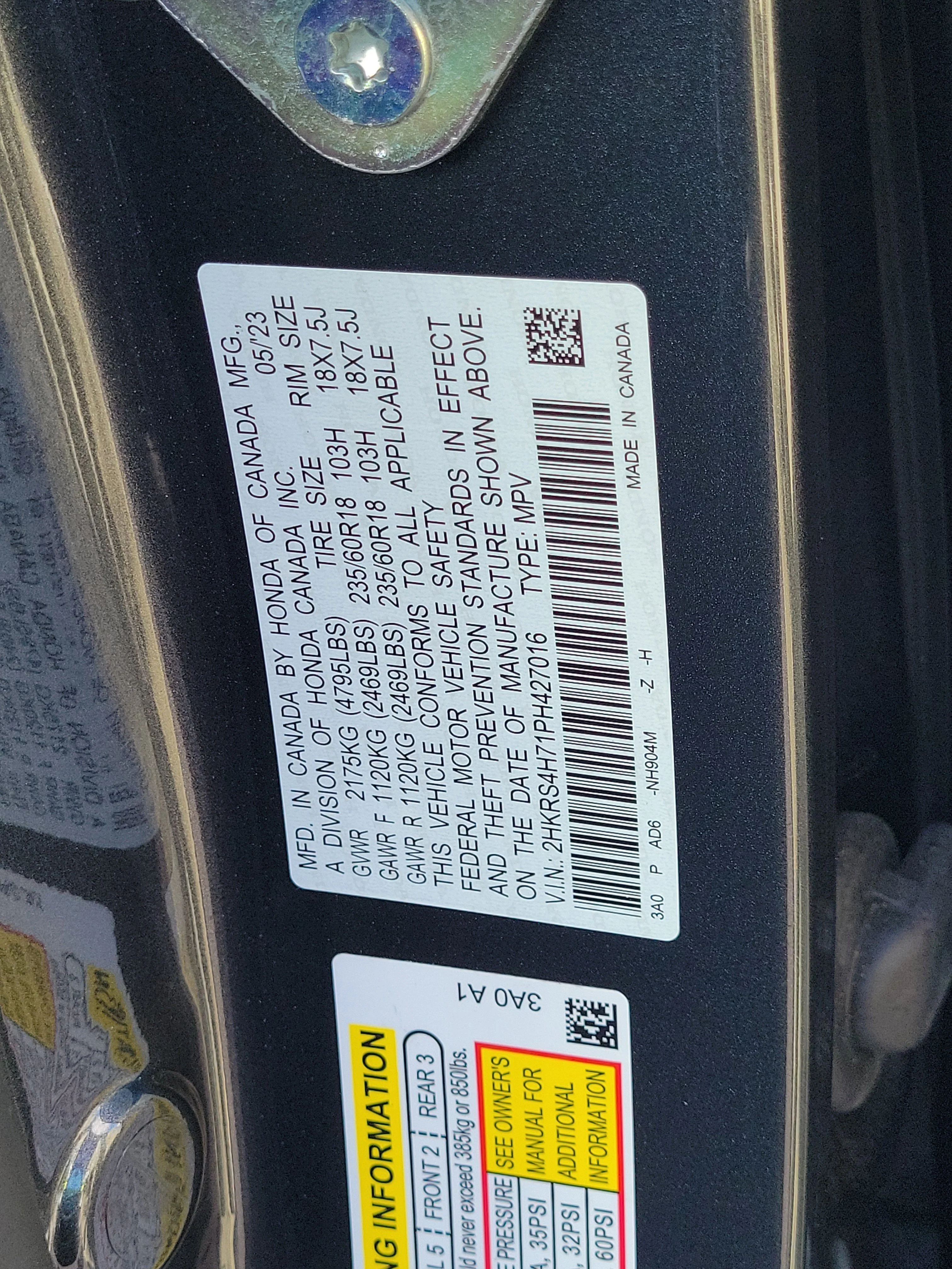 2023 Honda CR-V EX-L - Photo 76