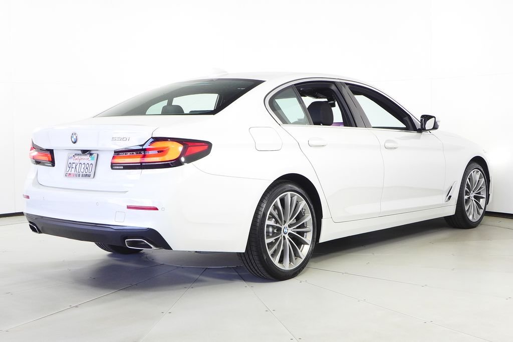 Used 2023 Alpine White BMW 530i image 7