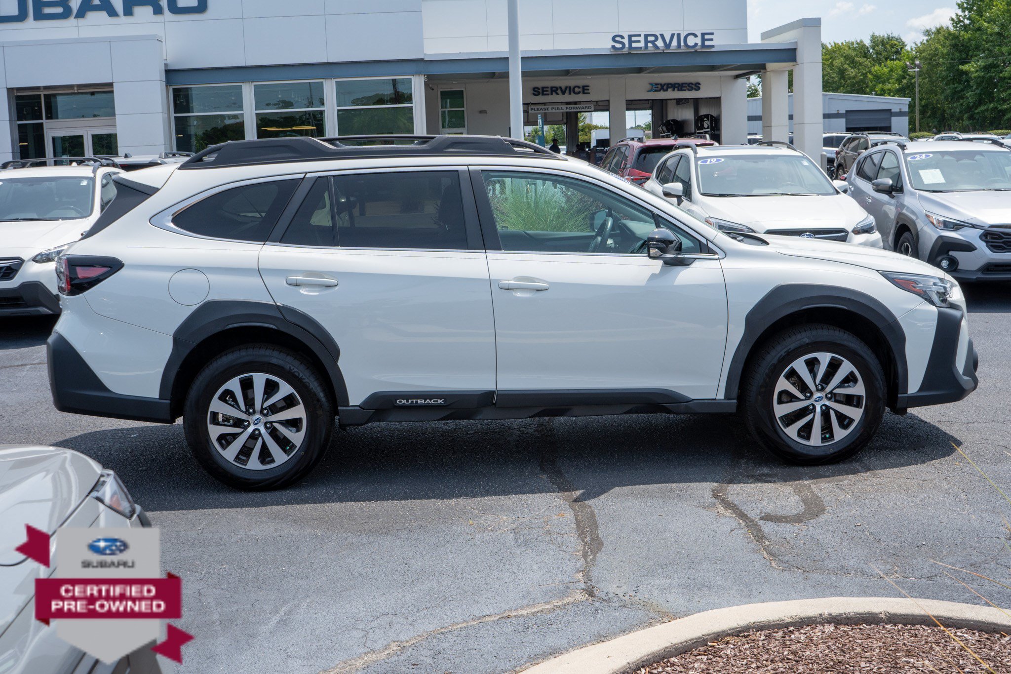 Certified Used 2024 Crystal White Pearl Subaru Premium image 2