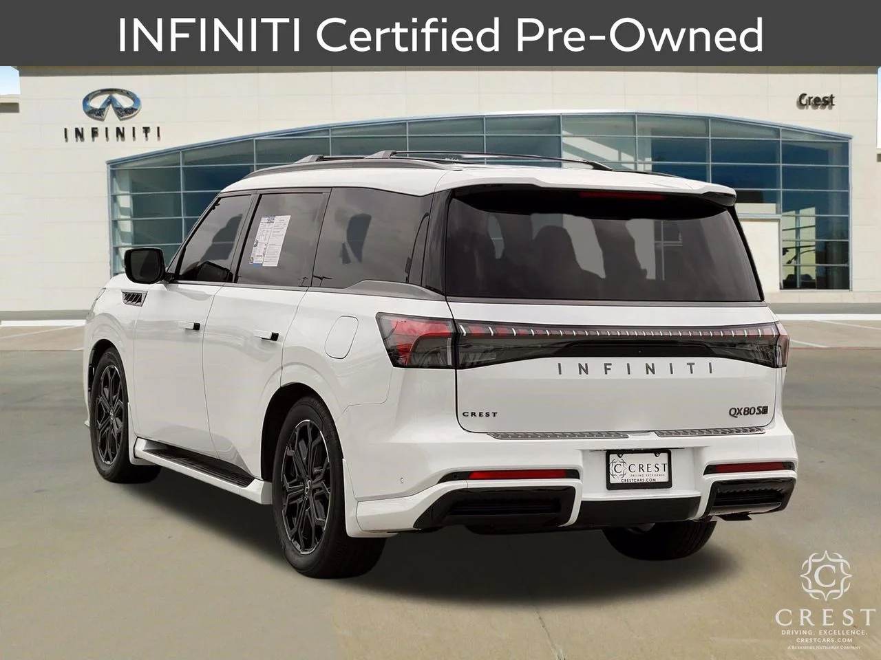 Certified Used 2026 Radiant White INFINITI SPORT image 8