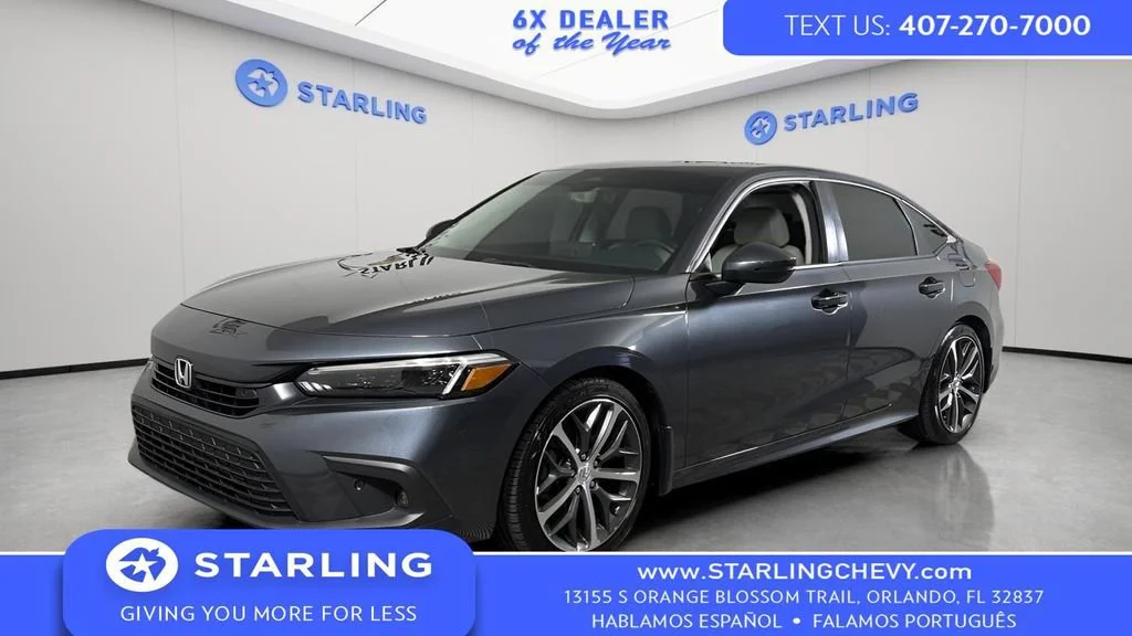 Used 2022 Gray Honda Touring image 1