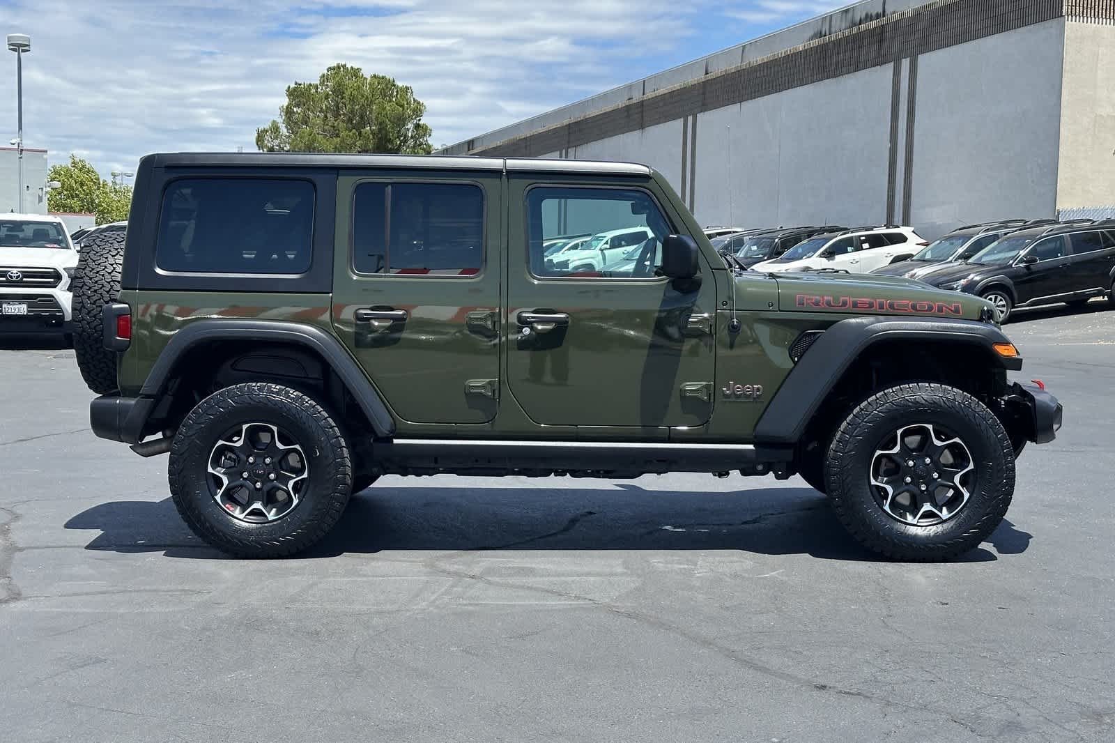 Used 2023 Sarge Green Clearcoat Jeep Rubicon image 6