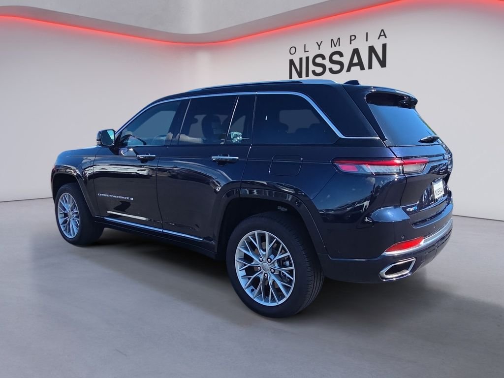 Used 2022 Black Jeep Summit 4xe image 4