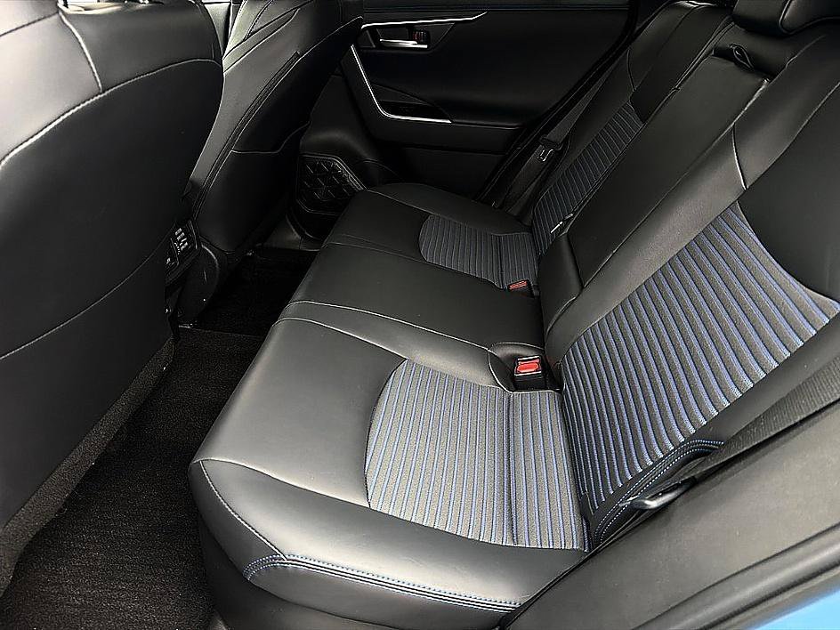 Used 2023 Cavalry Blue/Midnight Black Metallic Toyota Hybrid XSE image 9