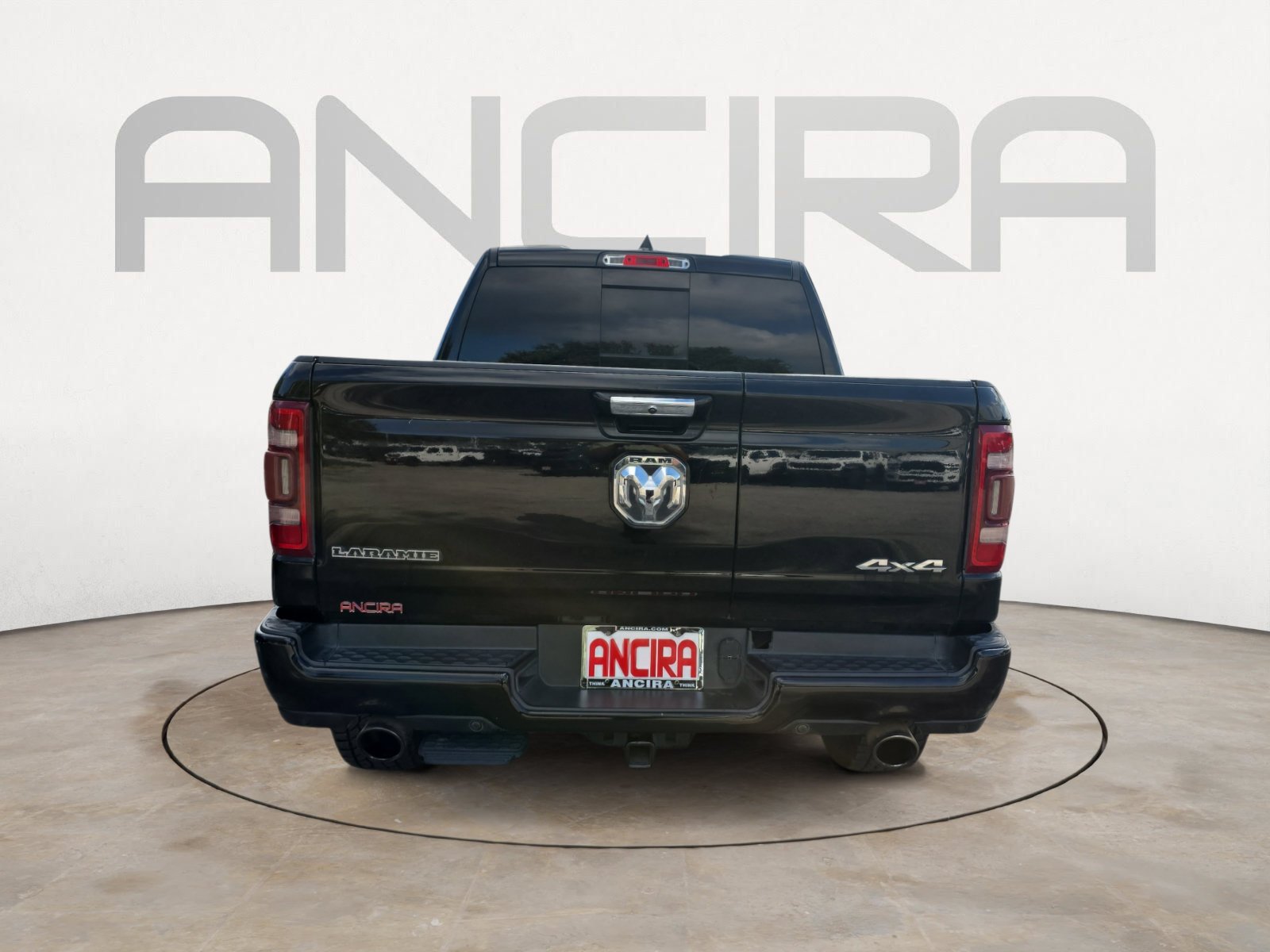 Used 2021 Diamond Black Crystal Pearlcoat Ram Laramie image 9