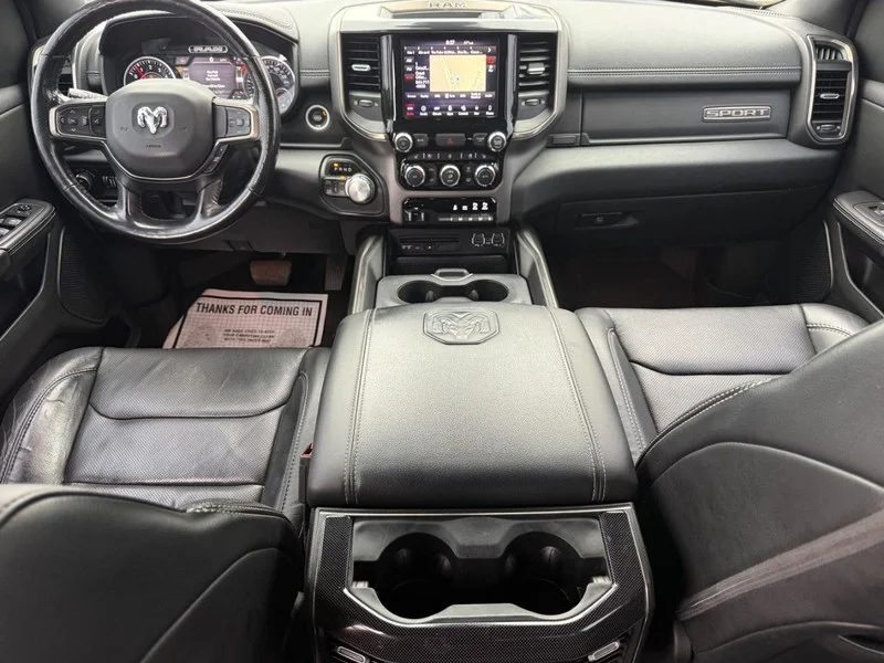 Used 2019 Flame Red Ram Sport 4x4 Crew Cab 5