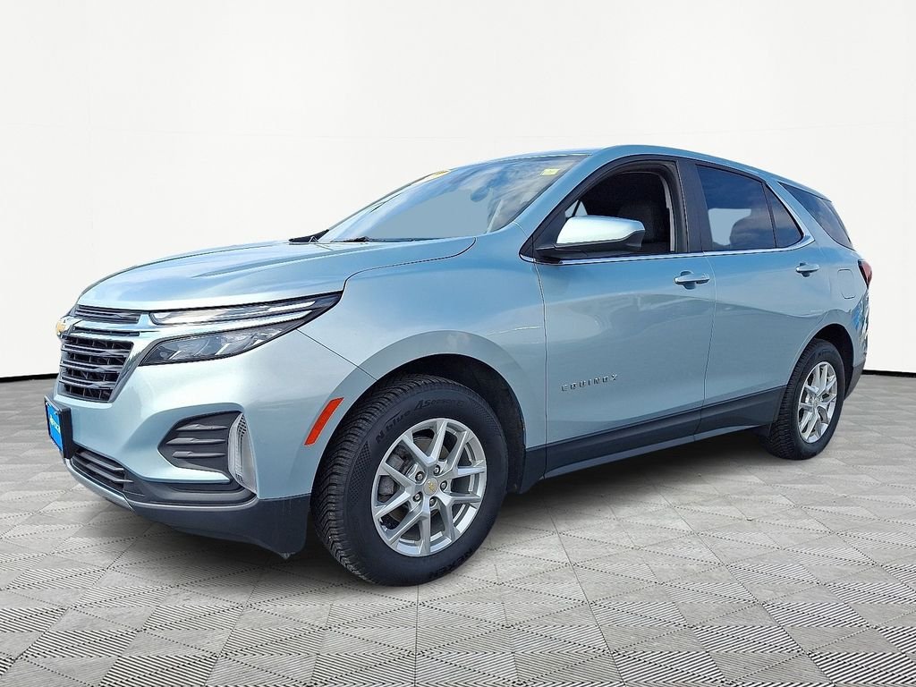 Used 2022 Blue Chevrolet LT image 3