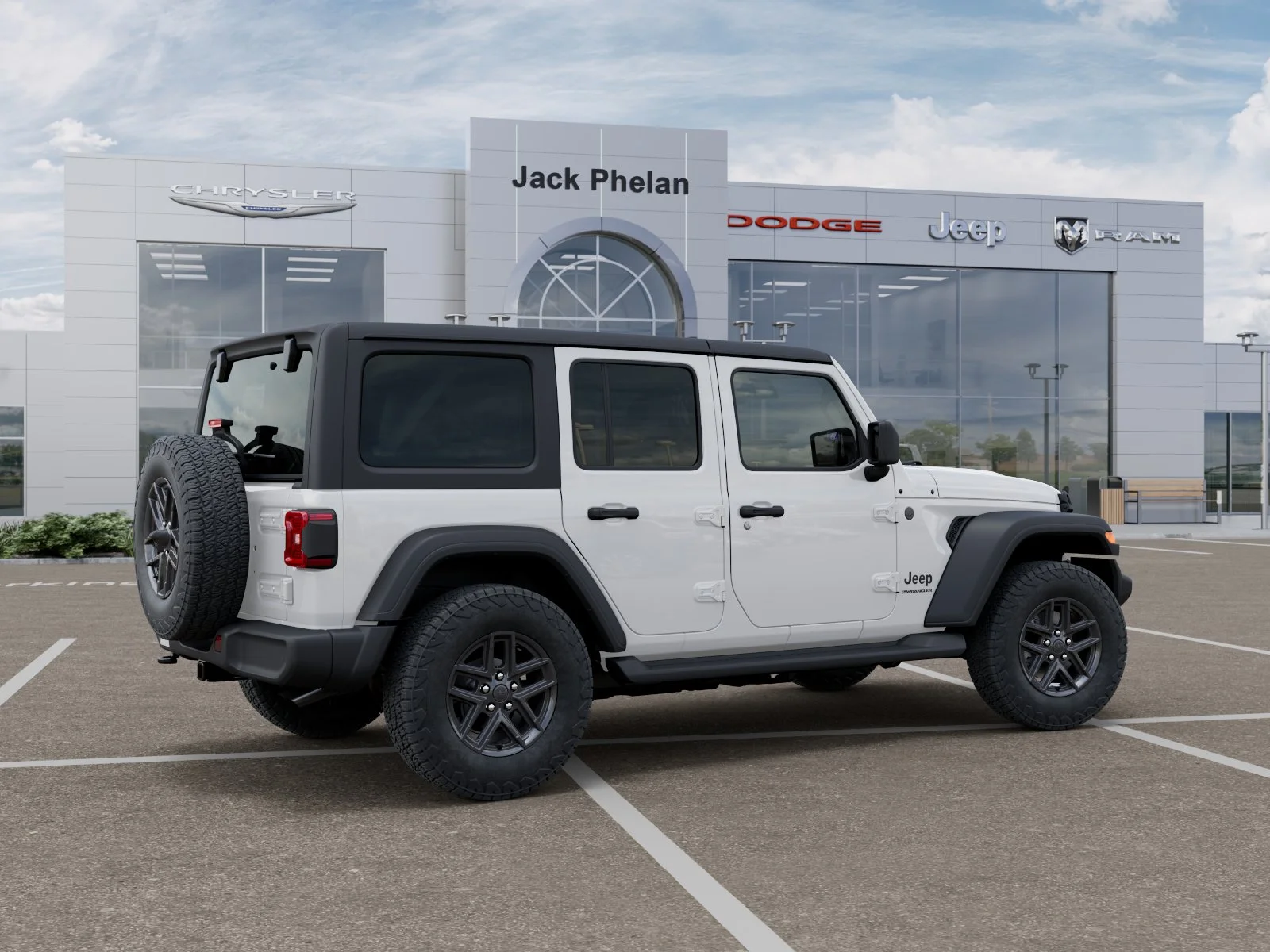 New 2026 Bright White Clearcoat Jeep Sport S image 30