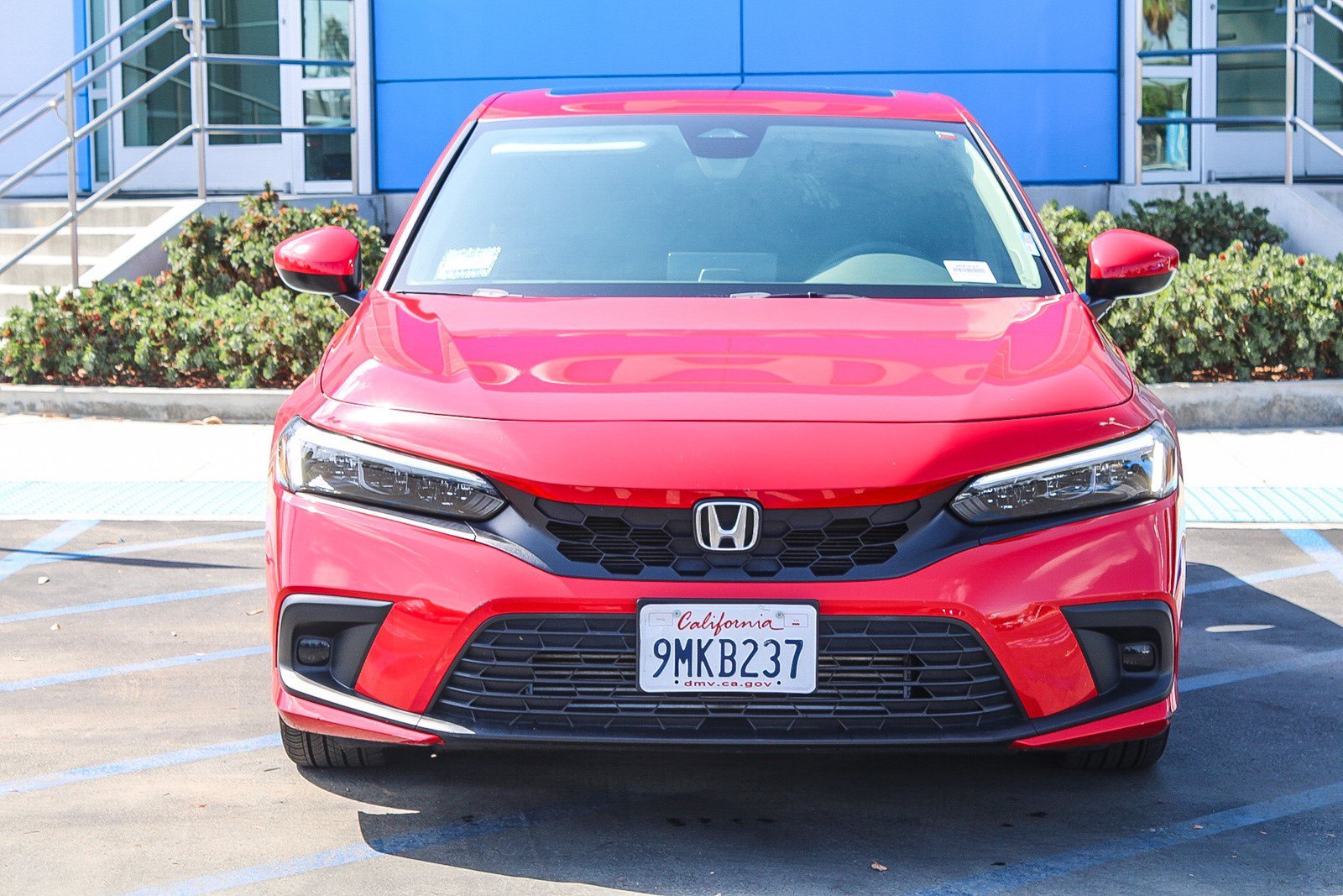 Certified Used 2024 Rallye Red Honda EX-L image 2