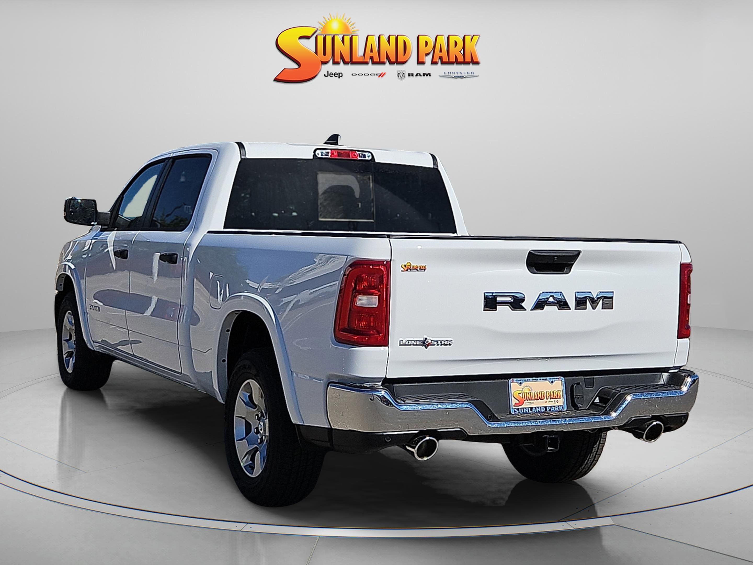 New 2026 Bright White Clear-Coat Exterior Paint RAM Lone Star image 4