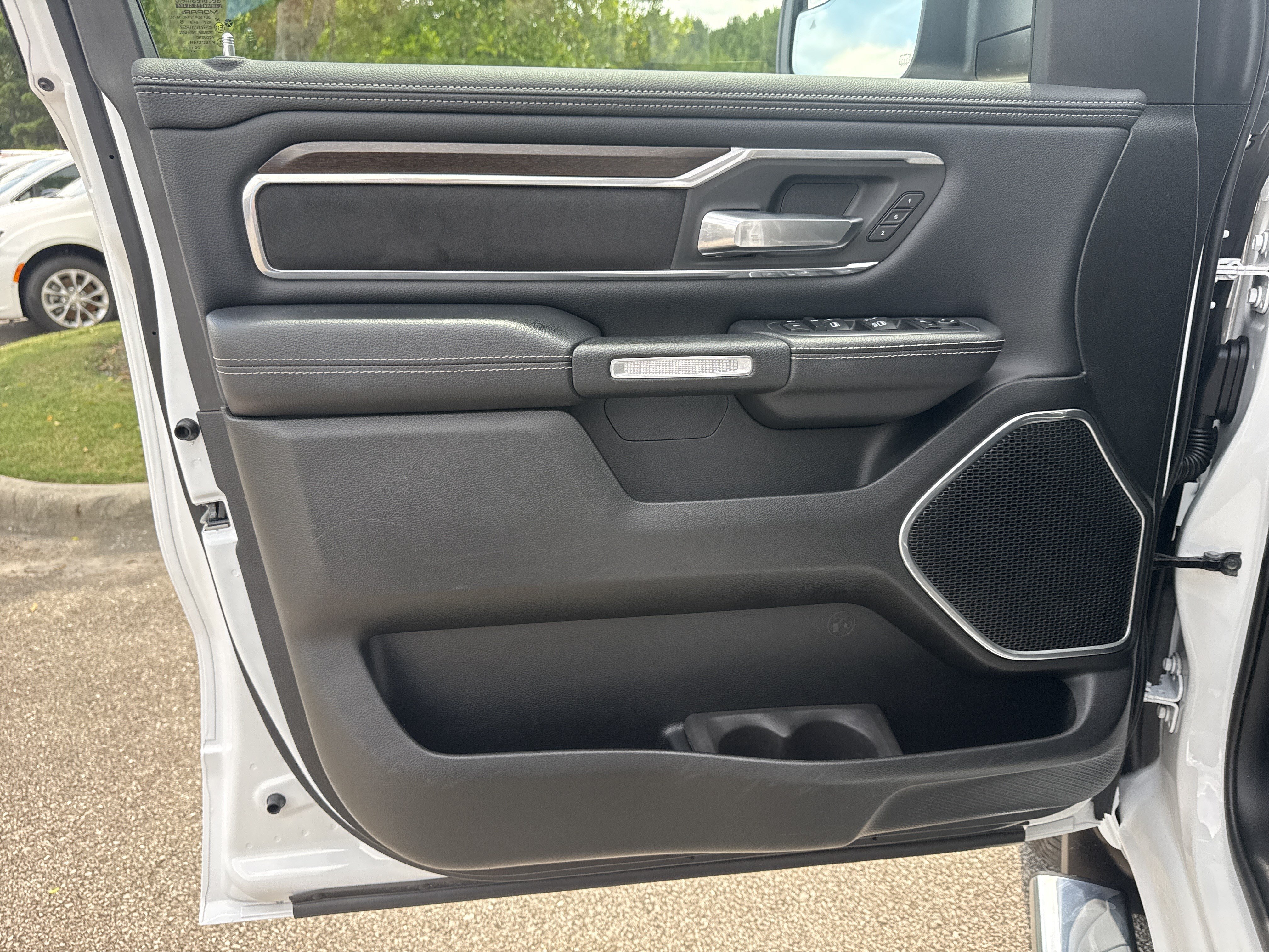 Used 2021 Bright White Clearcoat Ram Laramie image 11