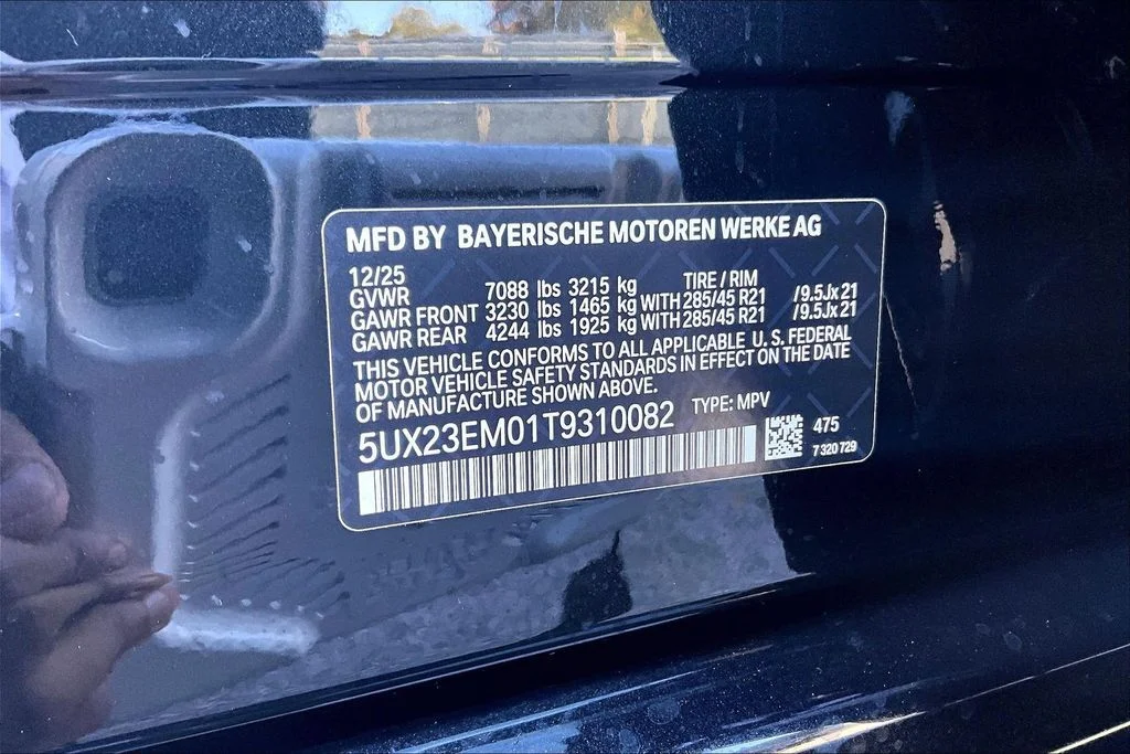 New 2026 BMW X7 xDrive40i 4D Sport Utility